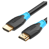 Vention Flat HDMI Cable 4K For laptop PS3/4 TV Box black | 2M | AACBH | Gold-Plated