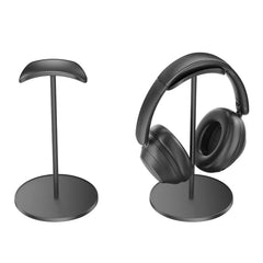 Vention Premium U-Shaped Desktop Headphone Stand Black ABS + Rubber-Coated Metal Type | KSOB0