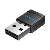Vention USB Wi-Fi Dual Band Adapter 2.4G/5G Black | KDSB0