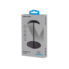 Vention Premium U-Shaped Desktop Headphone Stand Black ABS + Rubber-Coated Metal Type | KSOB0