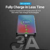 Vention USB 2.0 C Male to C Male Cable |Gray Aluminum Alloy Type | 60W PD | Comaptible With MacBook Air , Samsung S Series , Huawei , iPhone