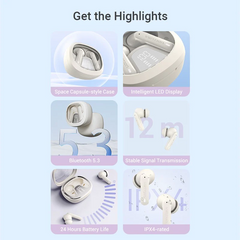Vention AIR A01 WIRELESS BLUETOOTH EARBUDS | IPX4 | LED Display