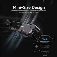 VENTION KCEH0 | Car Phone Holder Stand for Samsung Xiaomi iPhone 12 13 for Mobile Phone Air Vent Phone Stand for Telephone Car Holder