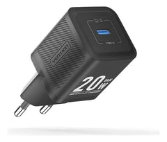Vention 1-Port USB-C GaN Charger 20W with USB-C to USB-C Cable | TZ-FEPWO-EU \ TZFEPB0-EU |1M EU-Plug
