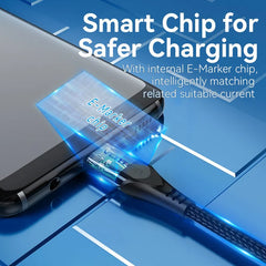 USB C to USB C Cable 100W USB3.1 | Fast PD Cable | MacBook Pro iPad Pro Samsung S20 | 4K 5A USB Type C
