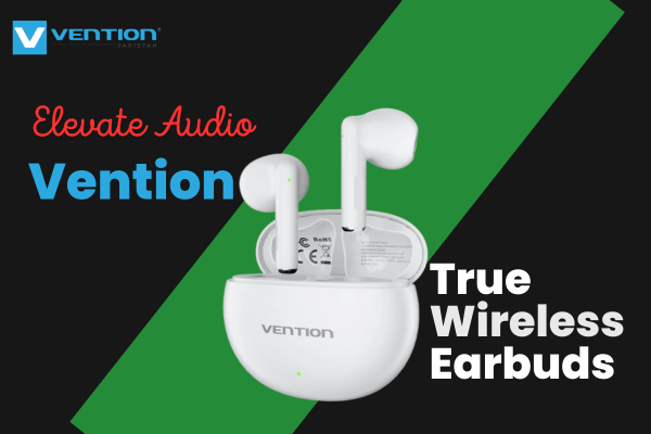 Elevate Your Audio Experience: Discover Vention True Wireless Earbuds for Youngsters.