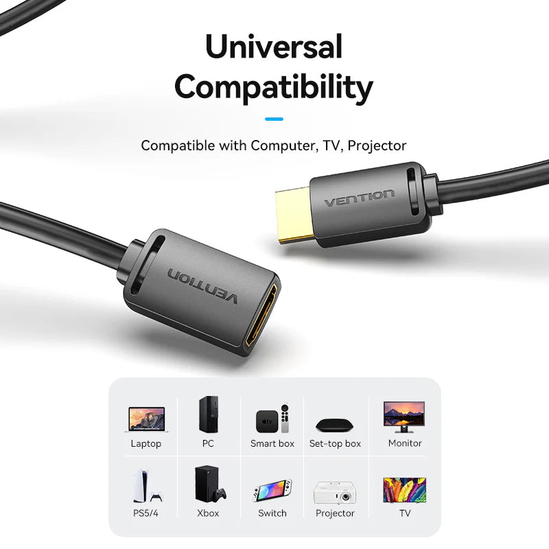 Vention HDMI™ Extension Cable  | 1M, AHCBF