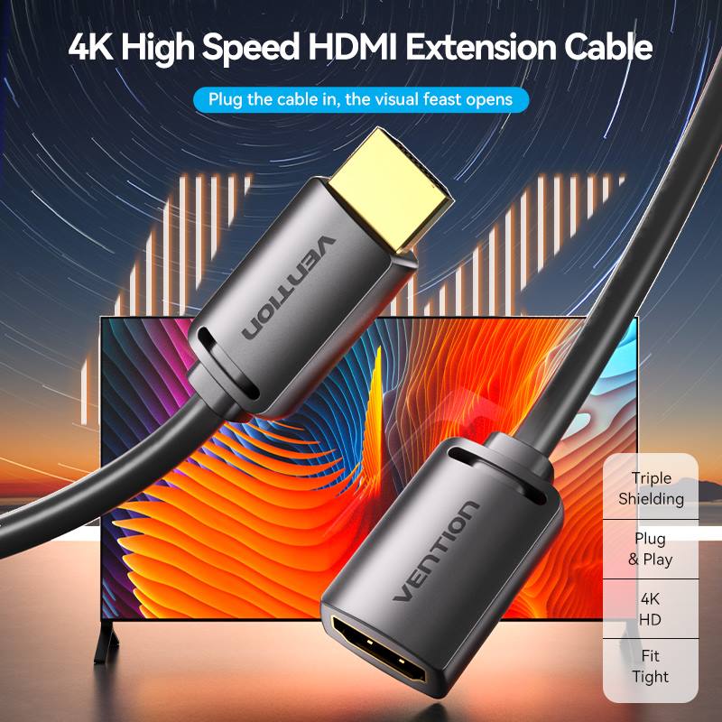 Vention HDMI™ Extension Cable  | 1M, AHCBF