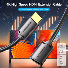 Vention HDMI™ Extension Cable  | 1M, AHCBF