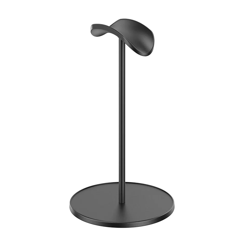 Vention Premium U-Shaped Desktop Headphone Stand Black ABS + Rubber-Coated Metal Type | KSOB0
