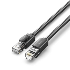 Vention Cat-6 UTP Patch Cable | Black | 1000Mbps | 26 AWG |250MHz | Gold Plated