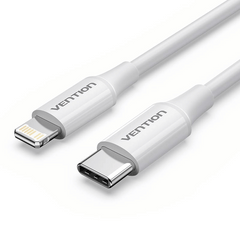 USB 2.0 Type-C Male to Lightning Male 3A Cable | 27W PD | iPhone & iPad | LAJWF