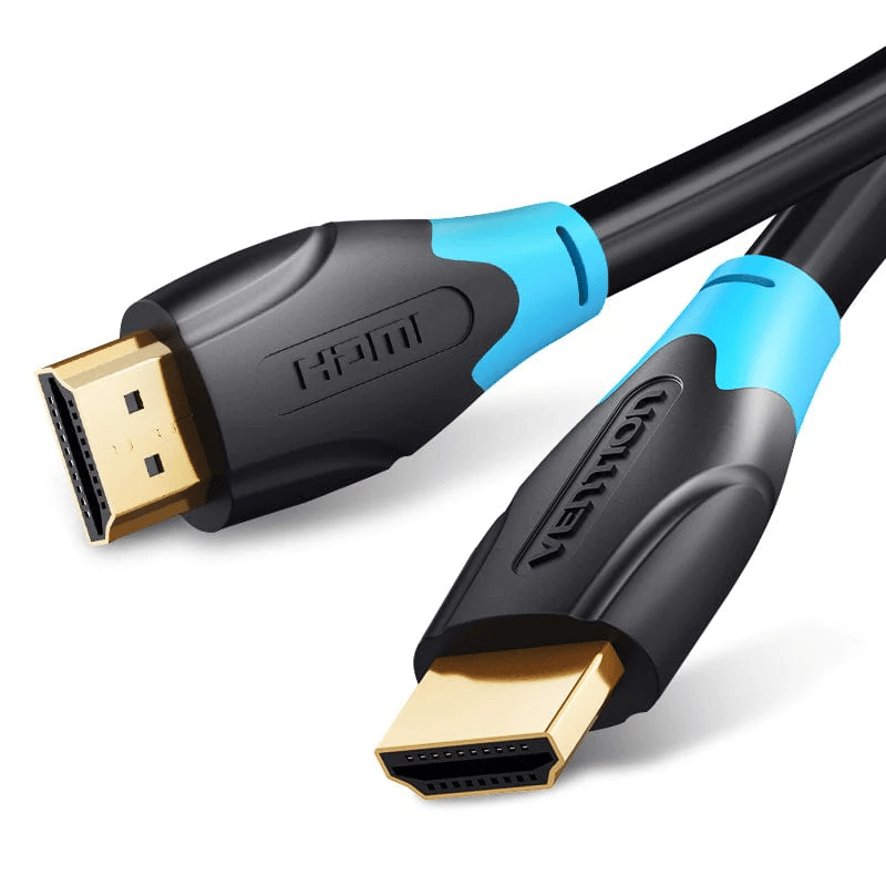 Vention Flat HDMI Cable 4K For laptop PS3/4 TV Box black | 3M | AACBI | Gold-Plated