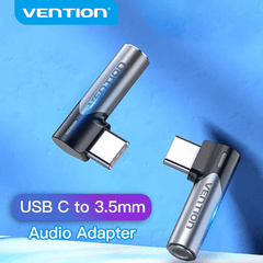 Vention Type C to 3.5 Jack Female Earphone Aux Connecter USB Type C to Jack 3.5 mm Adapter for Xiaomi Honor Huawei P40 mate 30 | BGWH0