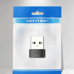 Vention USB 2.0 Male to USB-C Female Adapter Black PVC Type | CDWBO