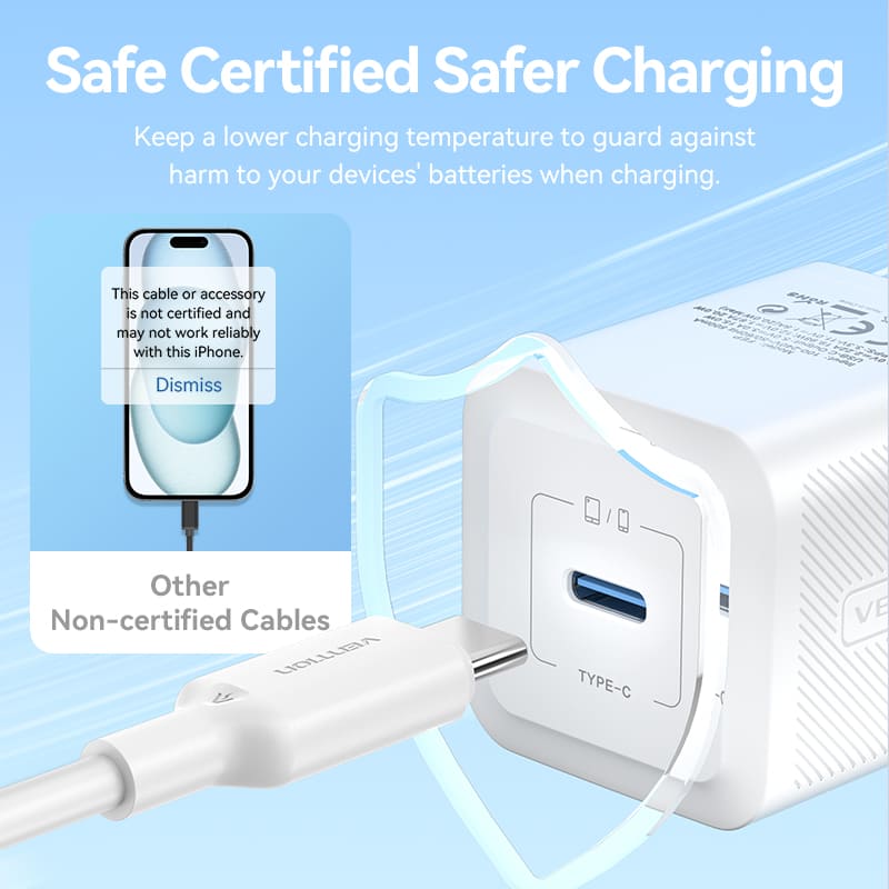 Vention USB 2.0 Type-C Male to Type-C Male 3A Cable PVC Type | TRCWF | TRCBF