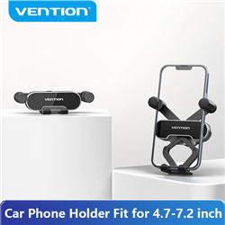 VENTION Car Phone Holder Stand for Samsung Xiaomi iPhone 12 13 for Mobile Phone Air Vent Phone Stand for Telephone Car Holder