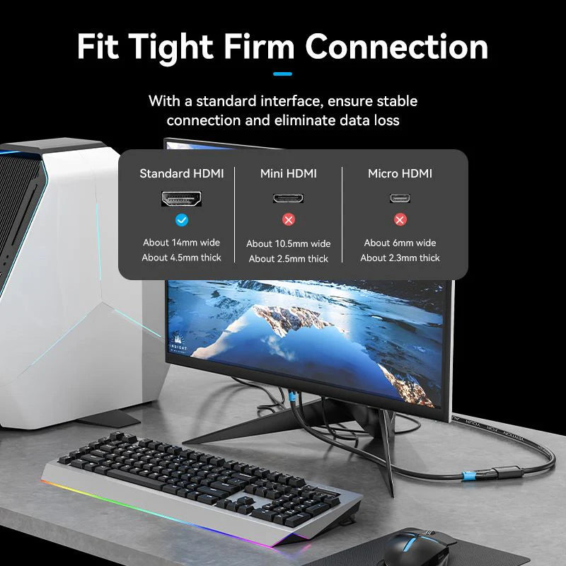 Vention HDMI™ Extension Cable  | 1M, AHCBF