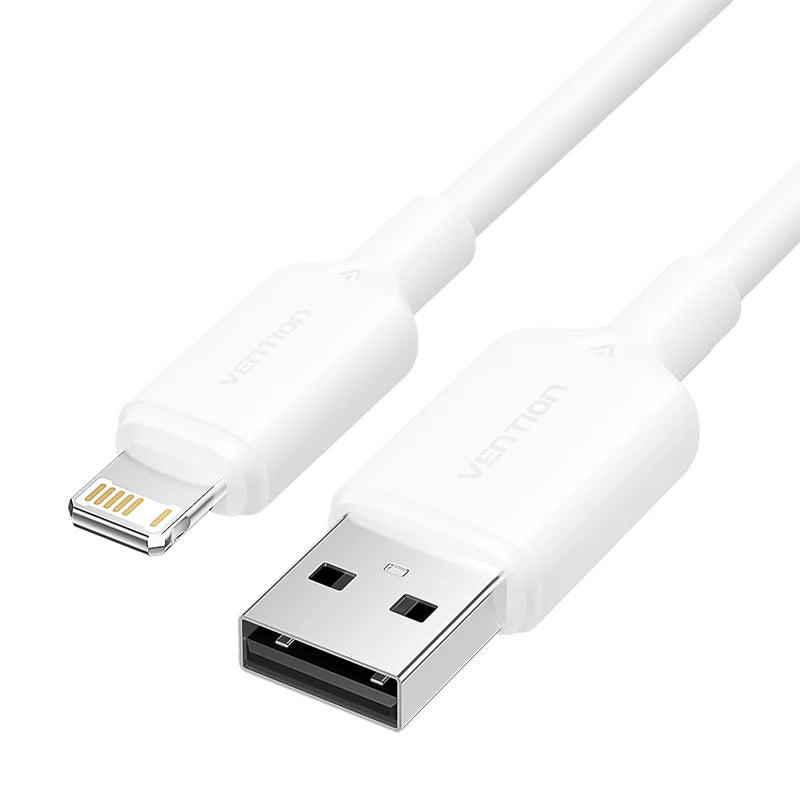 Vention USB 2.0 Type-A Male to Lightning Male 2.4A Cable PVC Type | LAMWF