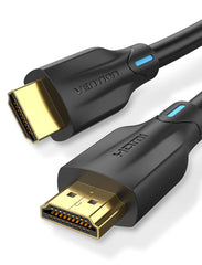 Ultra High Speed 8K HDMI Cable |  Black Metal Type | 8K @60Hz & 4K 120Hz | Gold Plated